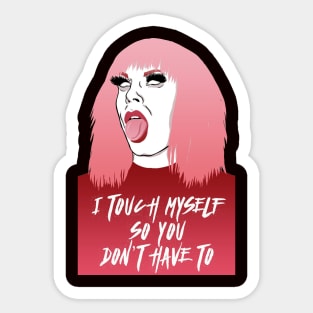 Katya Zamolodchikova Logo Sticker